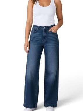 Dl1961 Hepburn Wide Leg Size 32 Jeans
